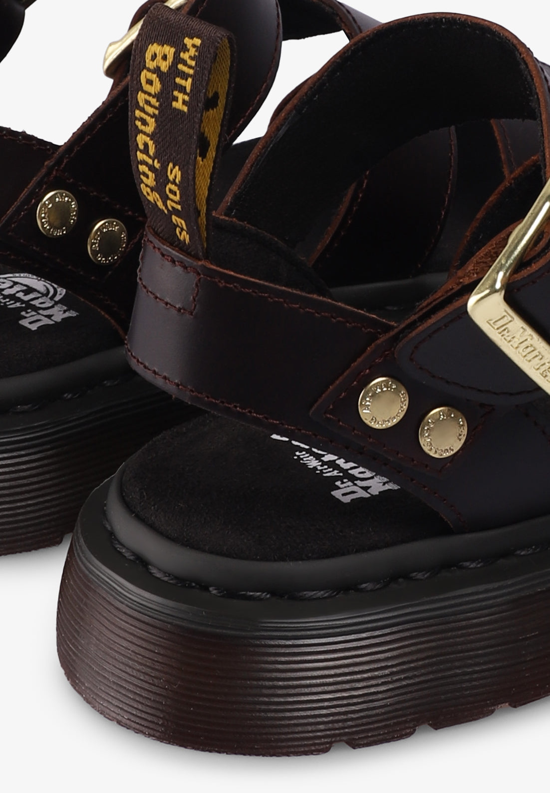 DR MARTENS | SANDÁLIAS GRYPHON CHARRO ATLAS DE MULHER