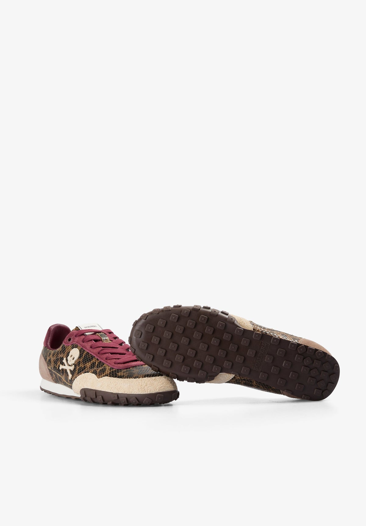 SAPATILHAS ESTAMPADO ANIMAL COMBINADAS
