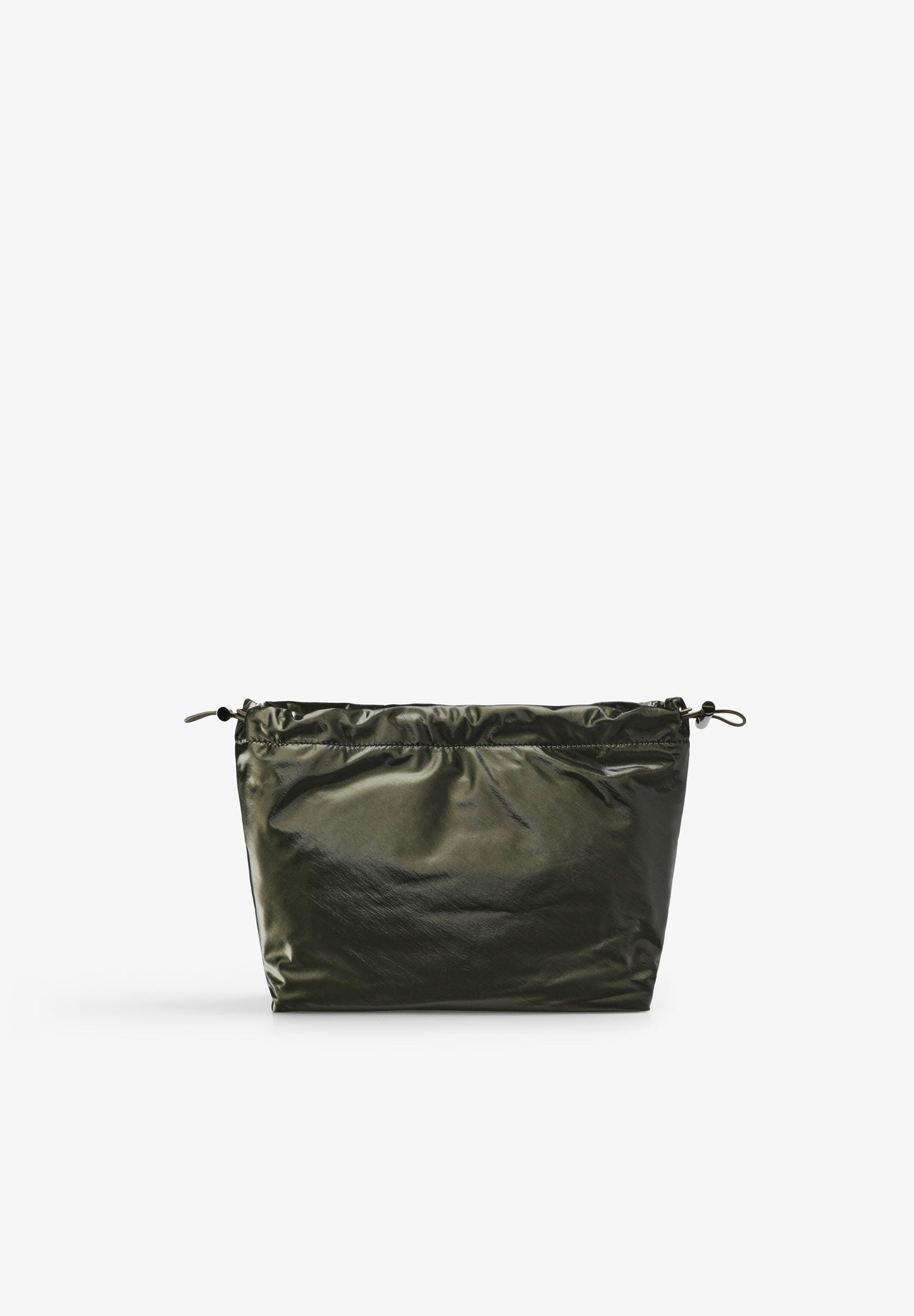 NECESSAIRE COM EFEITO DE PELE E FECHO FRANCIDO