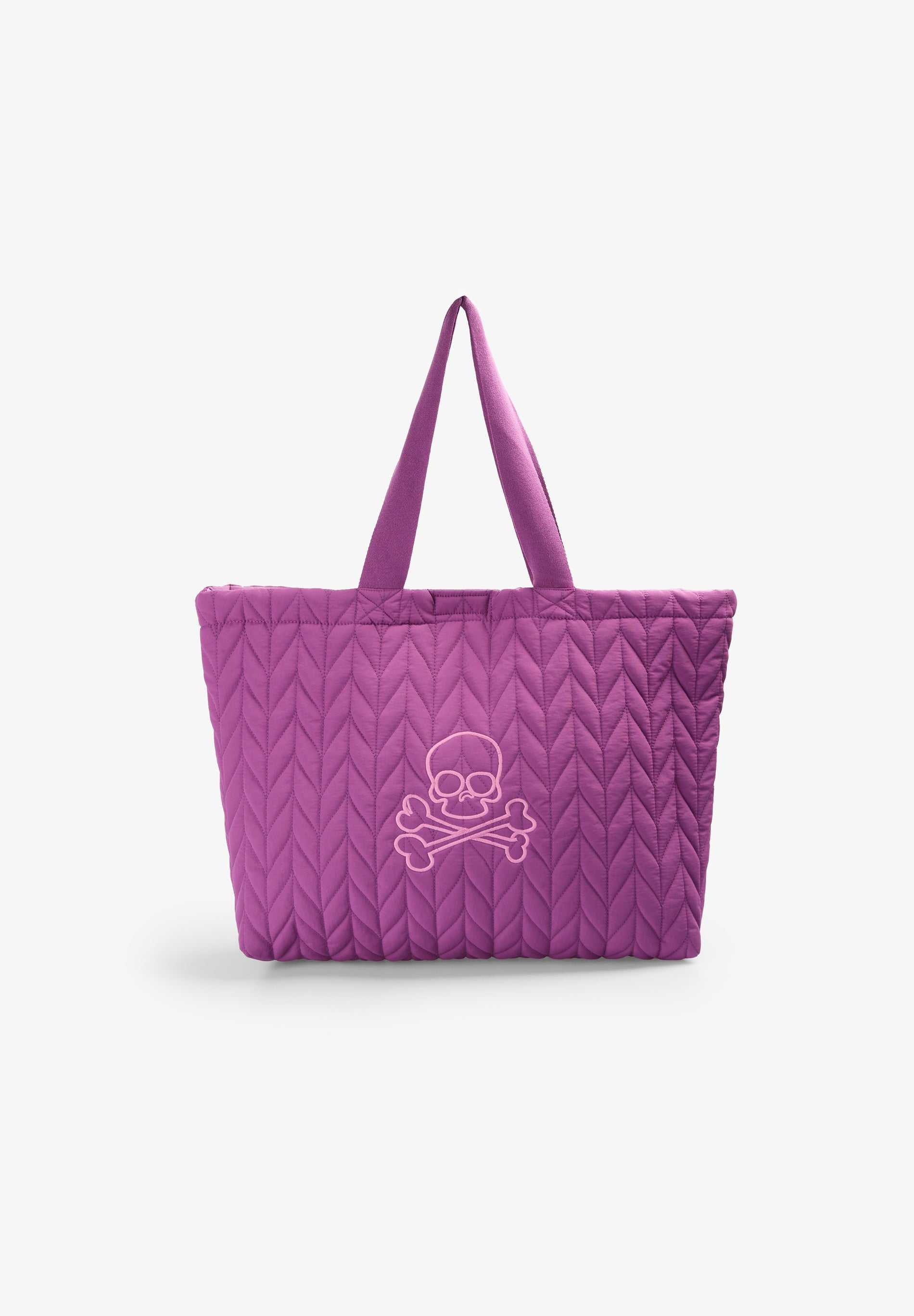 SACO SHOPPER ACOLCHOADO CAVEIRA