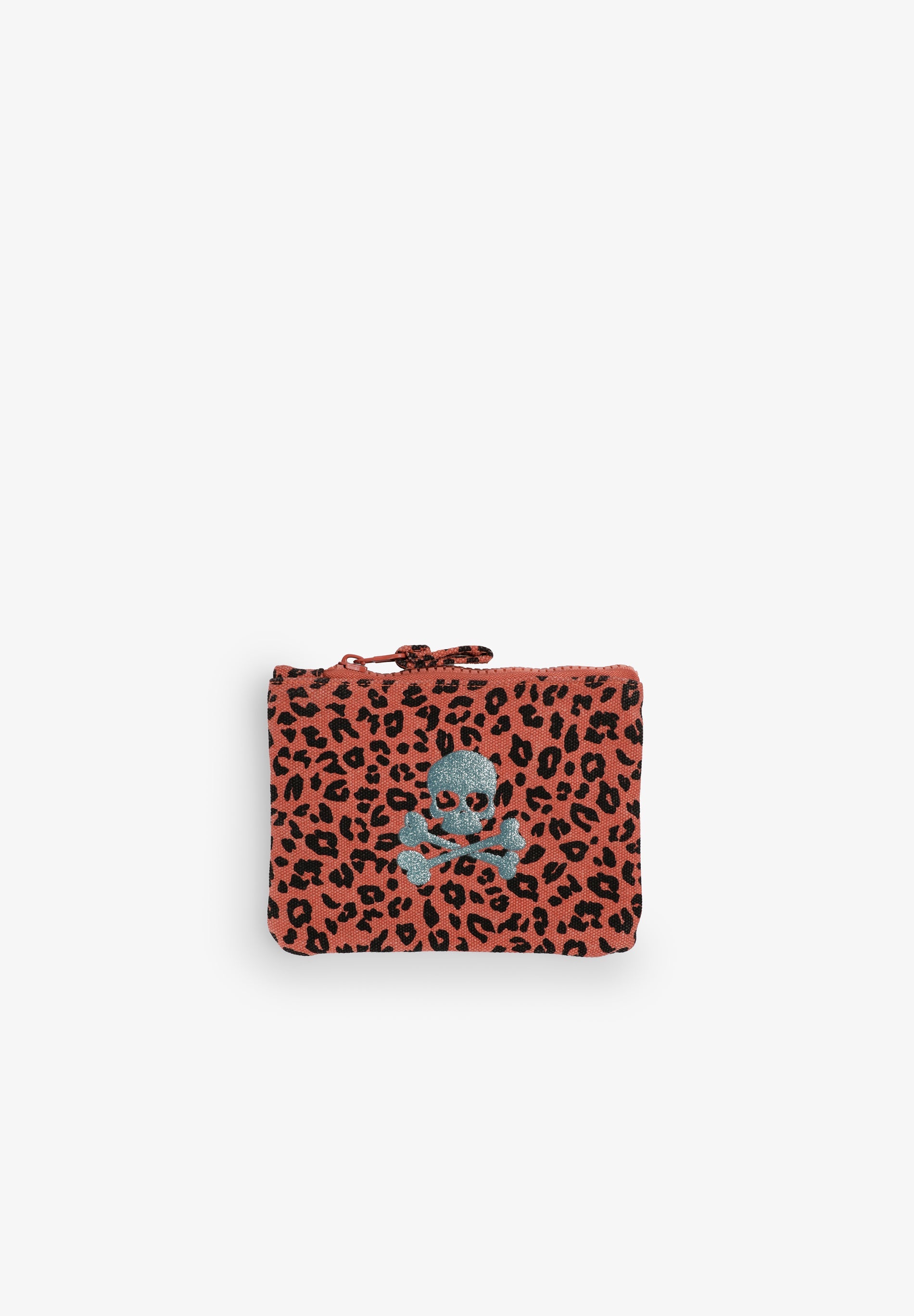 PORTA-MOEDAS CAVEIRA ANIMAL PRINT