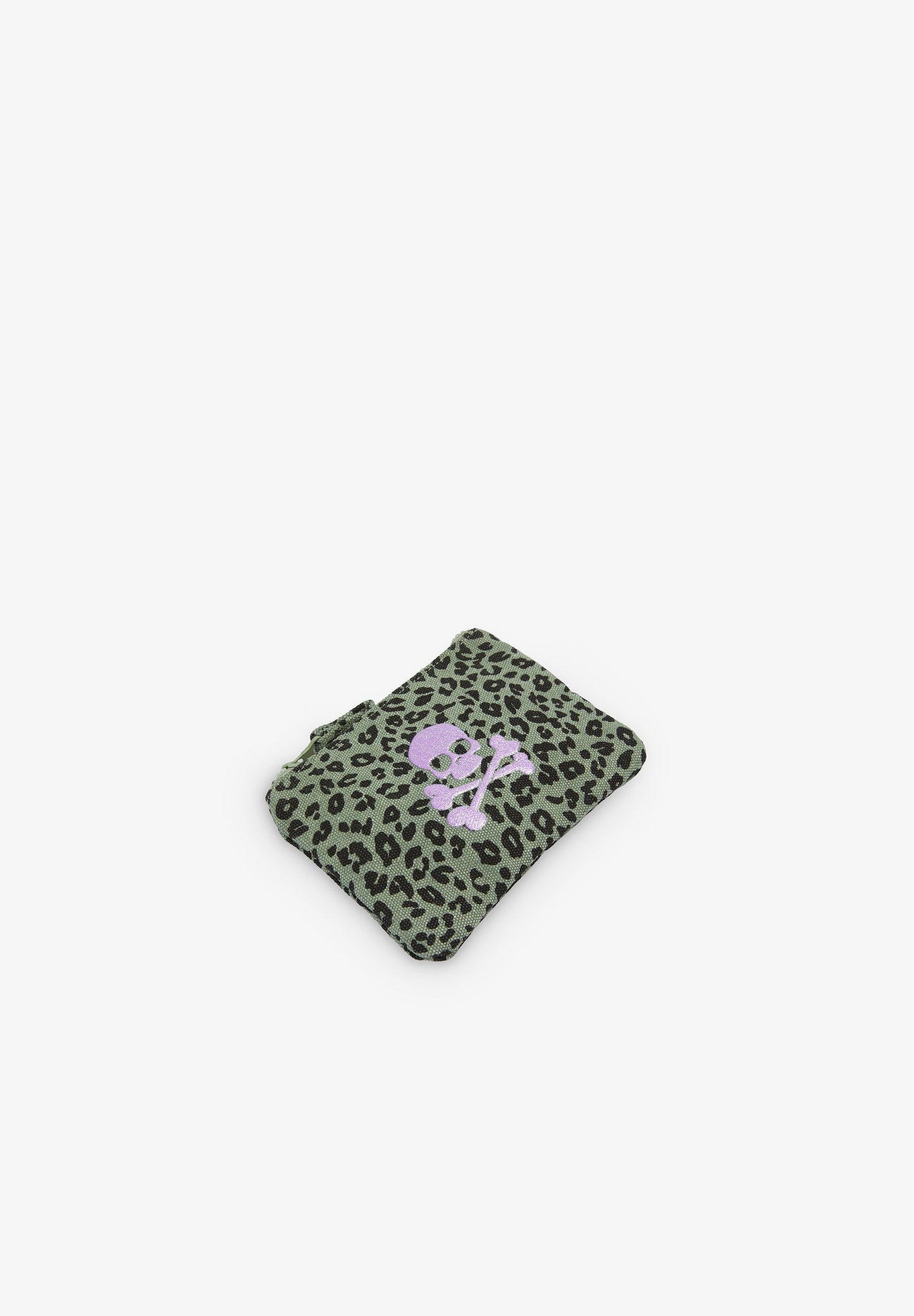 PORTA-MOEDAS CAVEIRA ANIMAL PRINT
