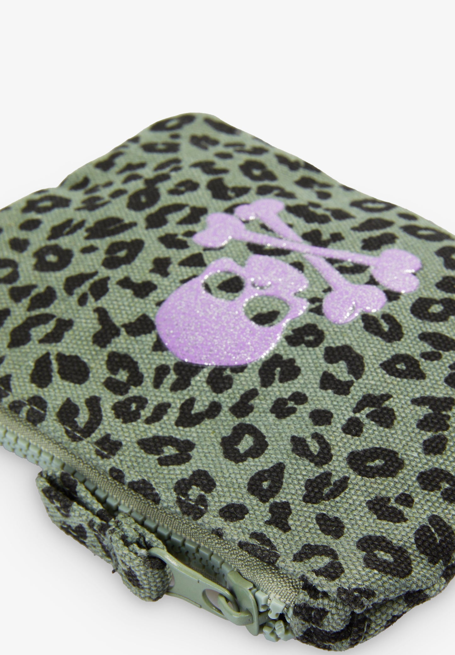 PORTA-MOEDAS CAVEIRA ANIMAL PRINT