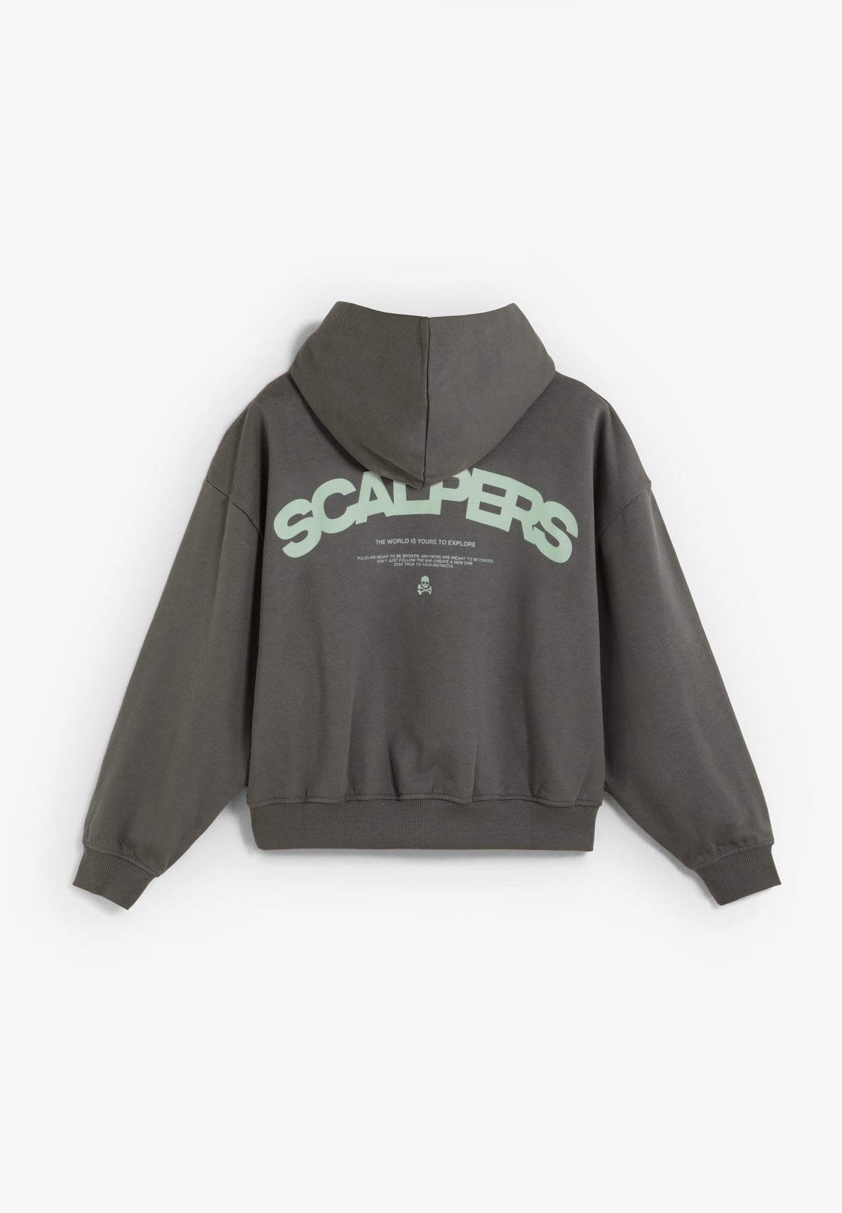 SWEATSHIRT BOXY COM LOGÓTIPO ATRÁS