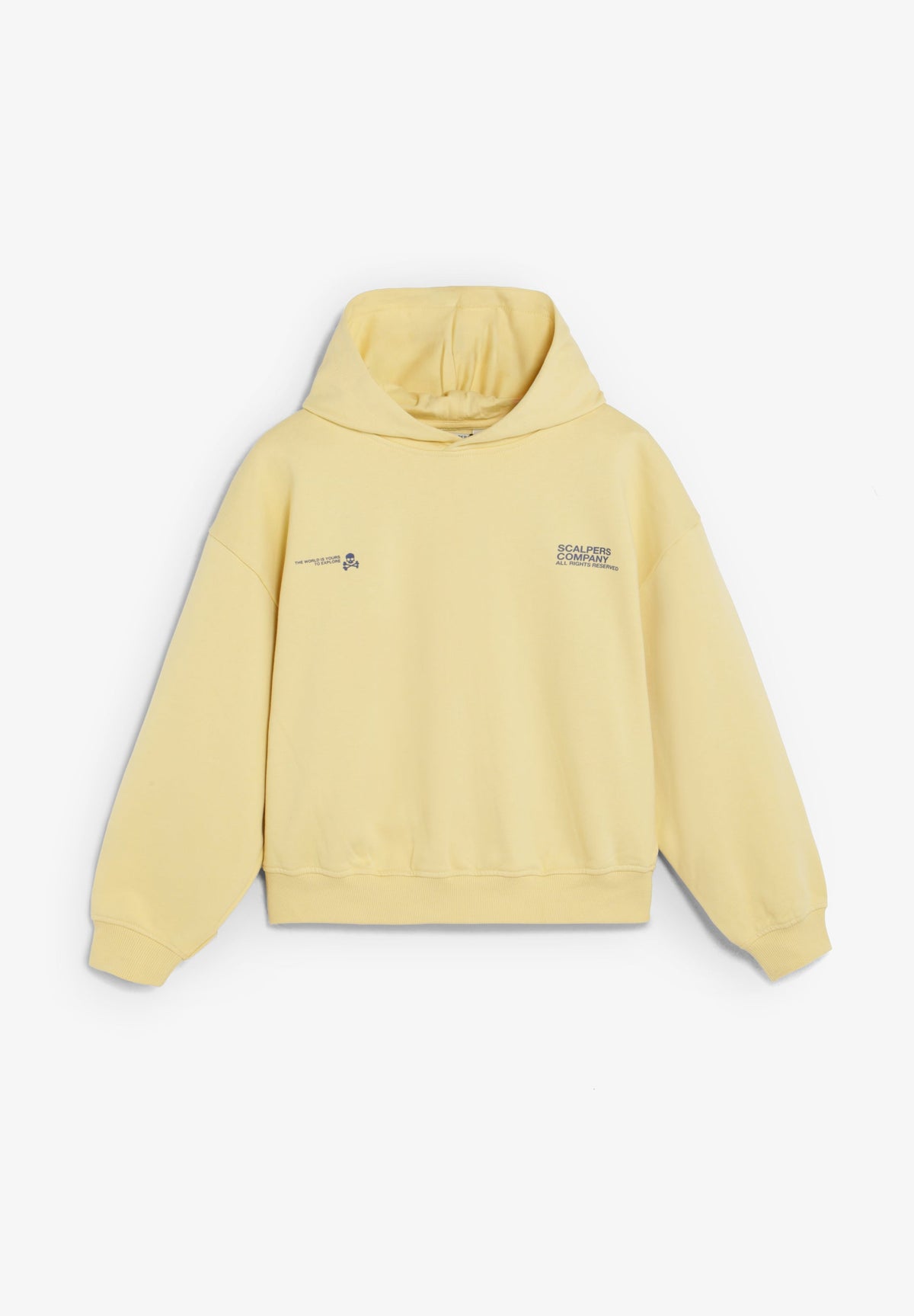 SWEATSHIRT BOXY COM LOGÓTIPO ATRÁS