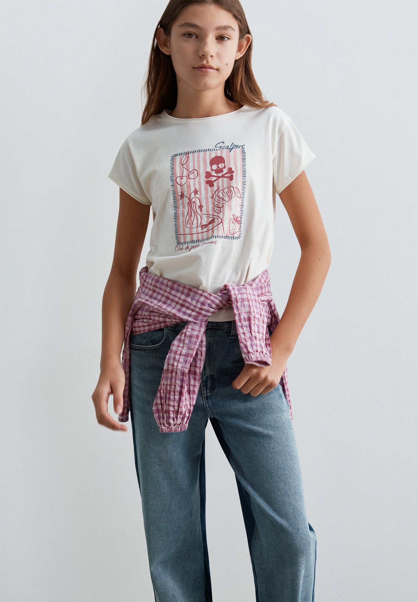 T-SHIRT COM PADRÃO RELAXED FIT