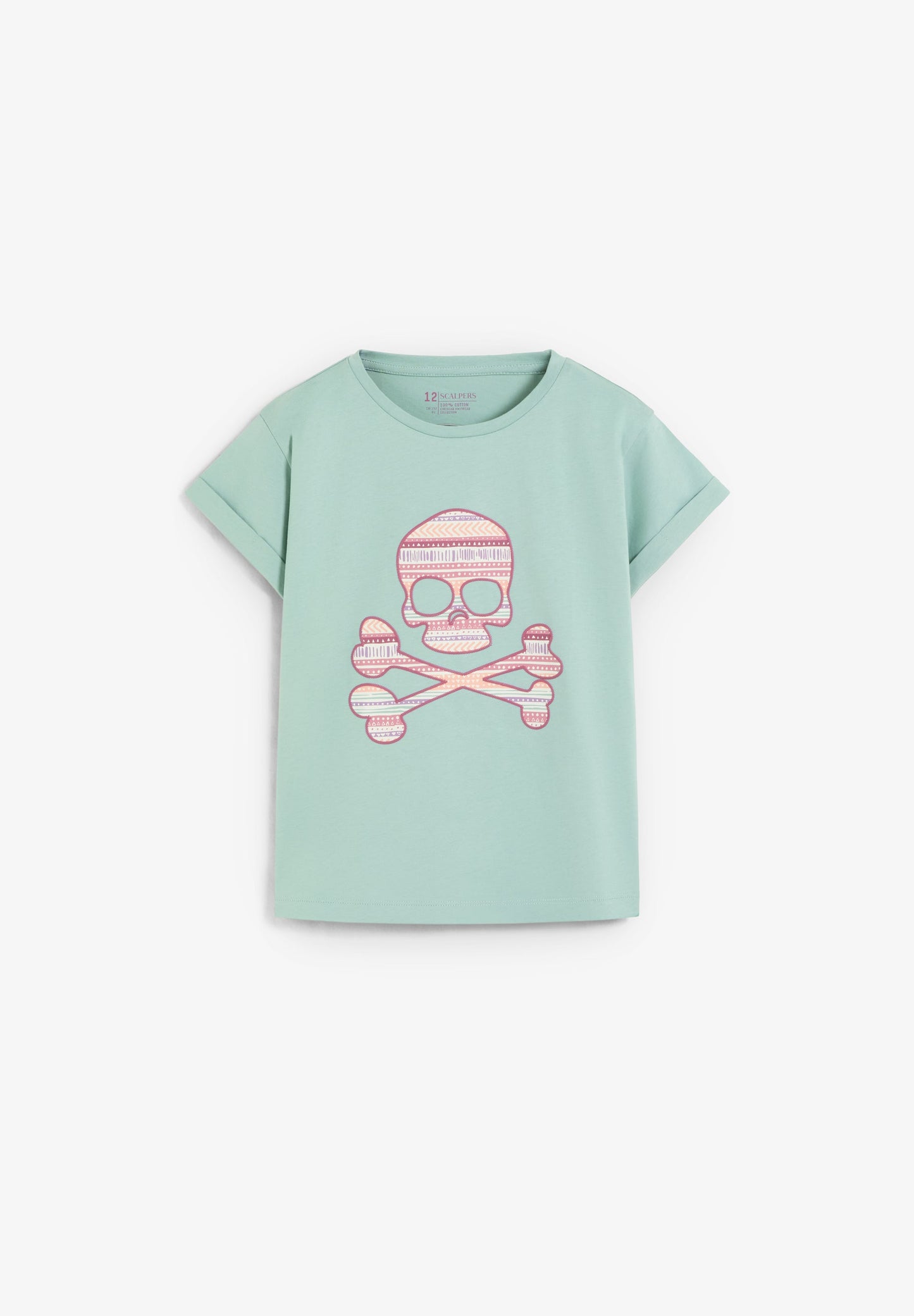 T-SHIRT SKULL COM PADRÃO