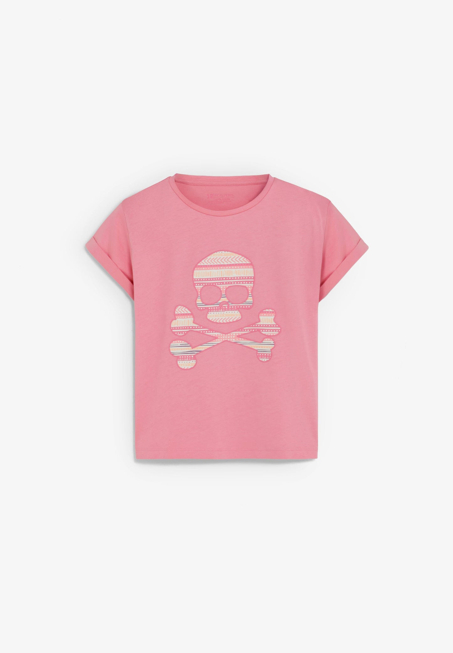 T-SHIRT SKULL COM PADRÃO