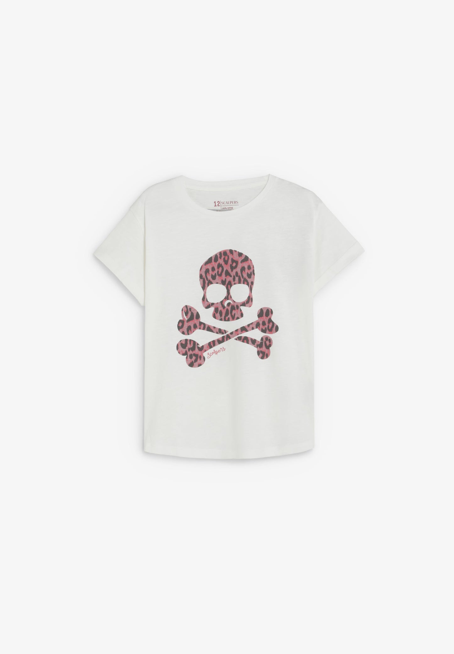 T-SHIRT COM SKULL E ESTAMPADO ANIMAL