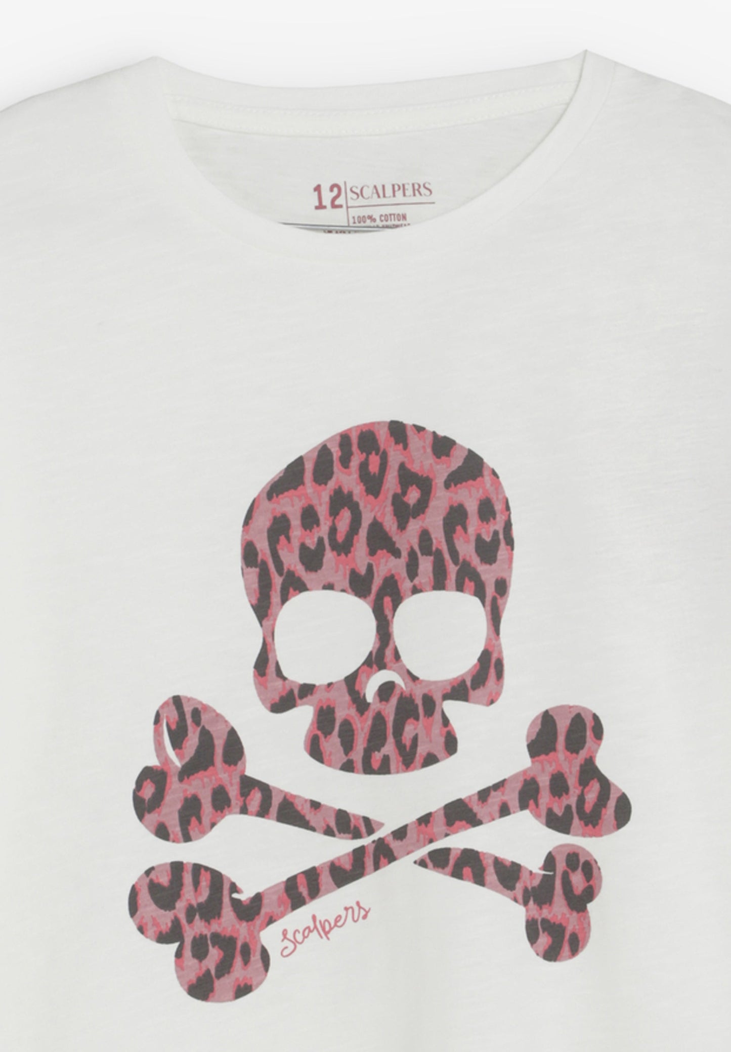 T-SHIRT COM SKULL E ESTAMPADO ANIMAL