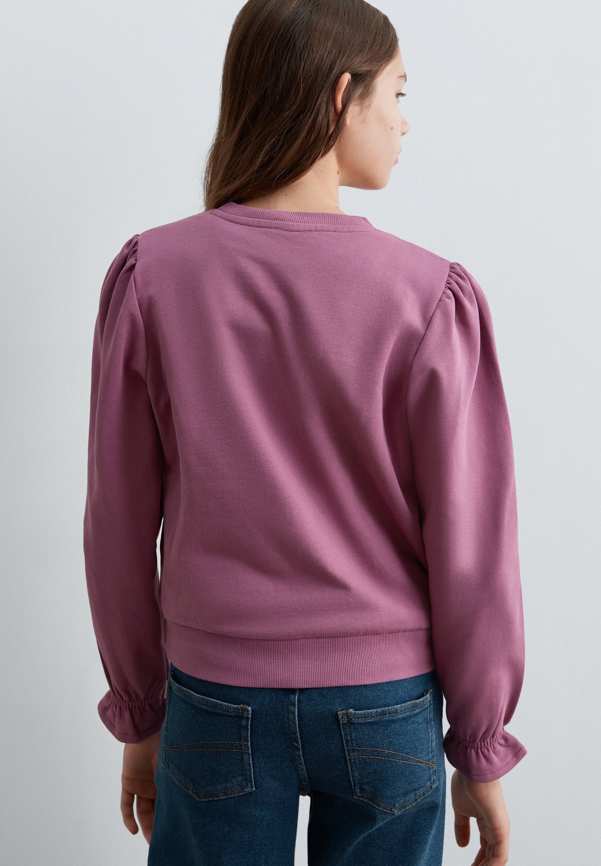 SWEATSHIRT COM LOGÓTIPO À FRENTE