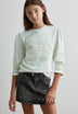 SWEATSHIRT COM LOGÓTIPO À FRENTE