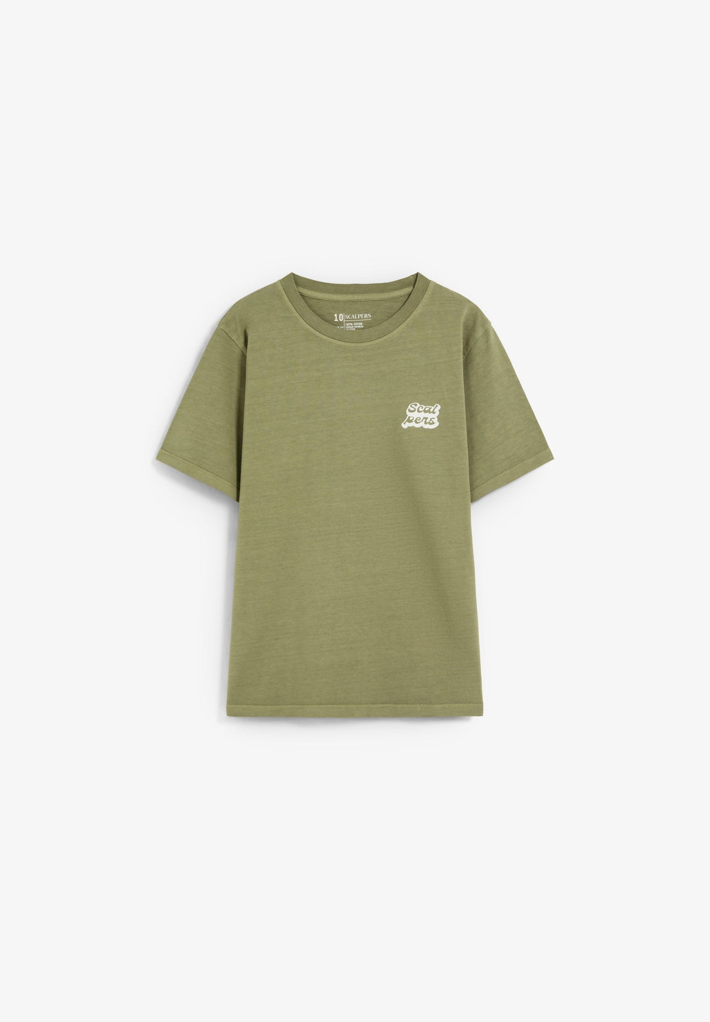 T-SHIRT ESTAMPADA EM CONTRASTE