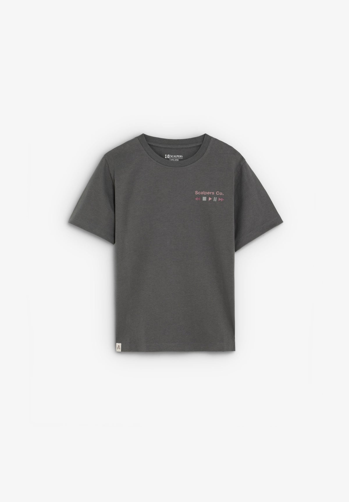 T-SHIRT COM PADRÃO ATRÁS