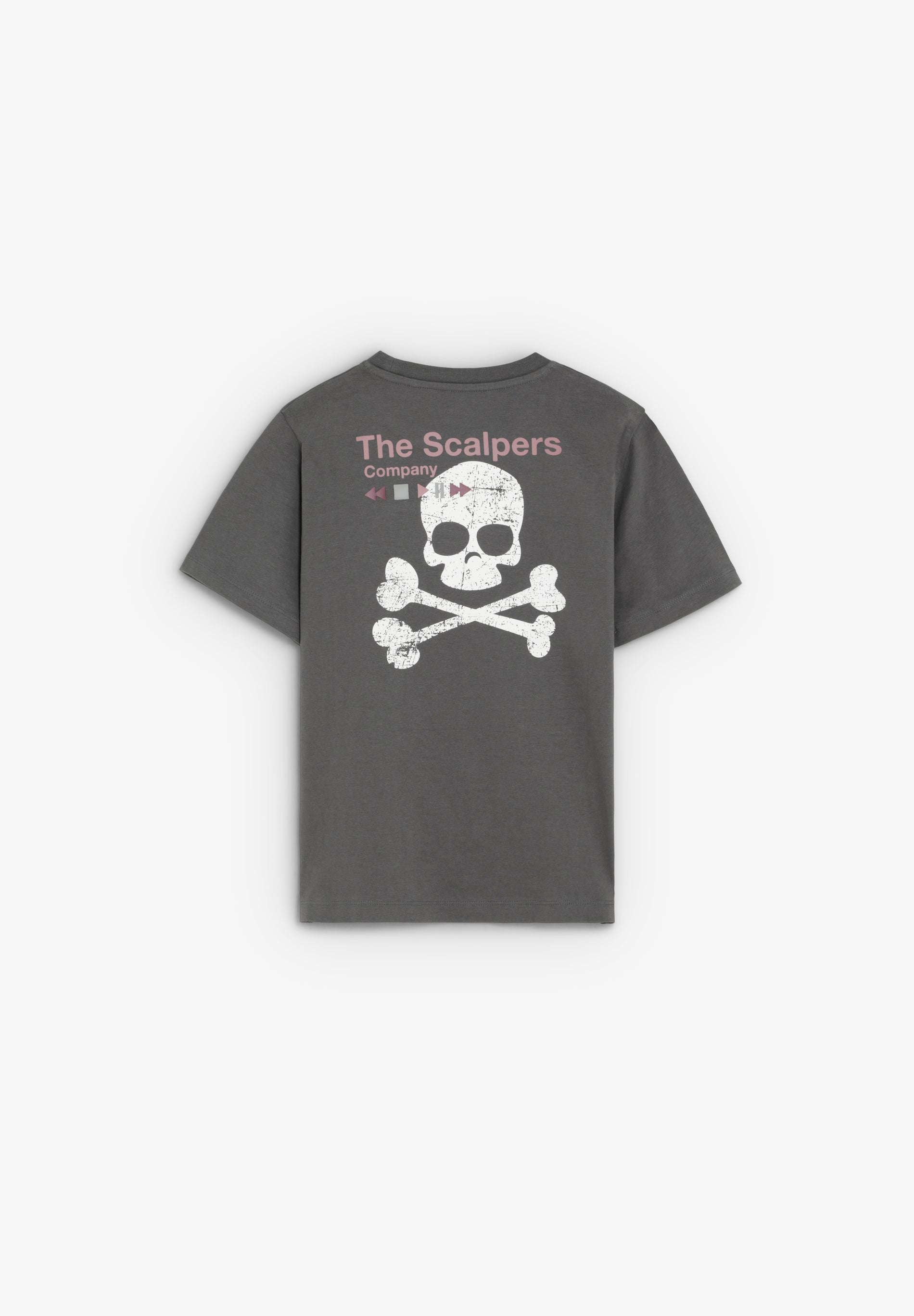 T-SHIRT COM PADRÃO ATRÁS
