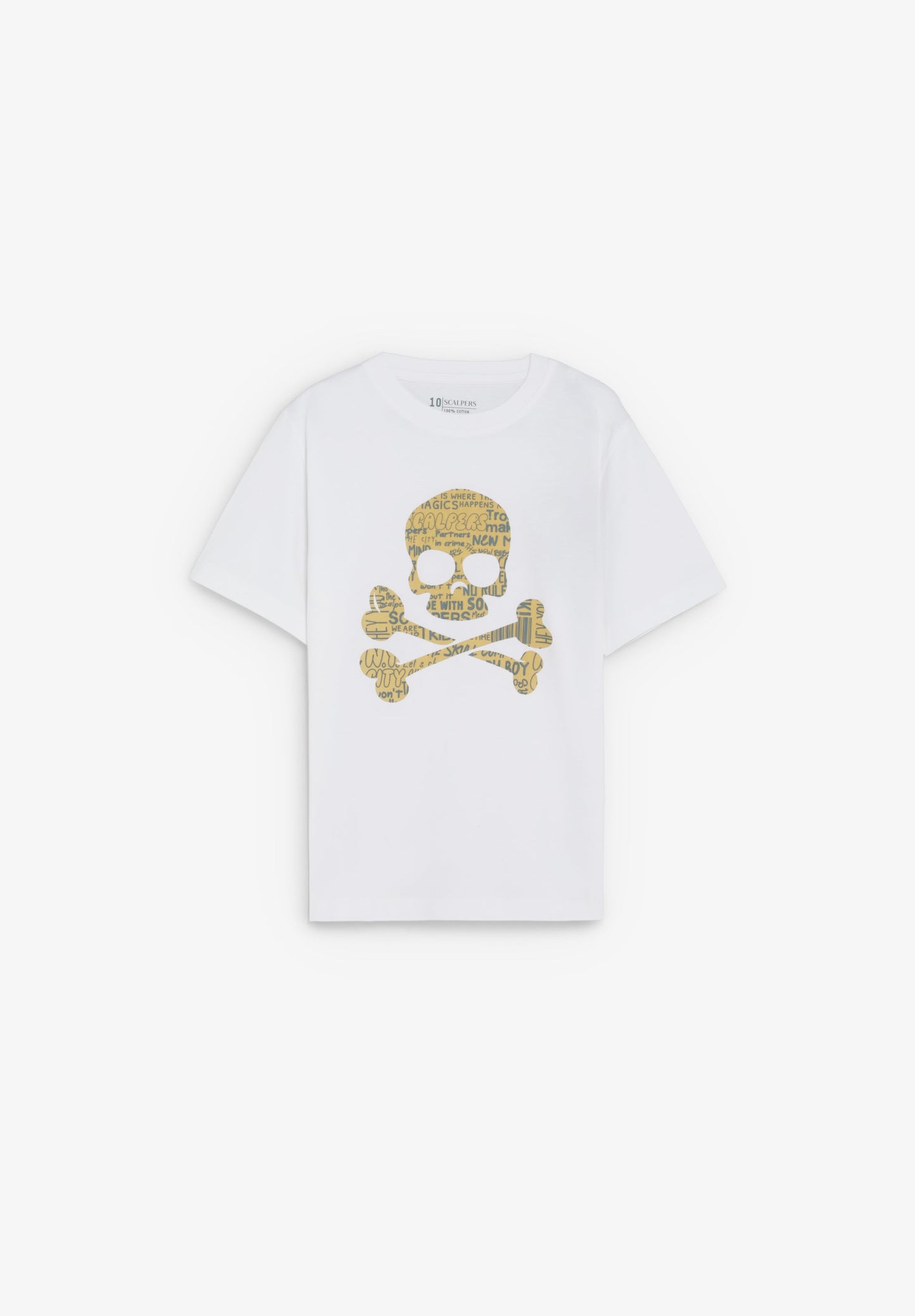 T-SHIRT SKULL COM PADRÃO