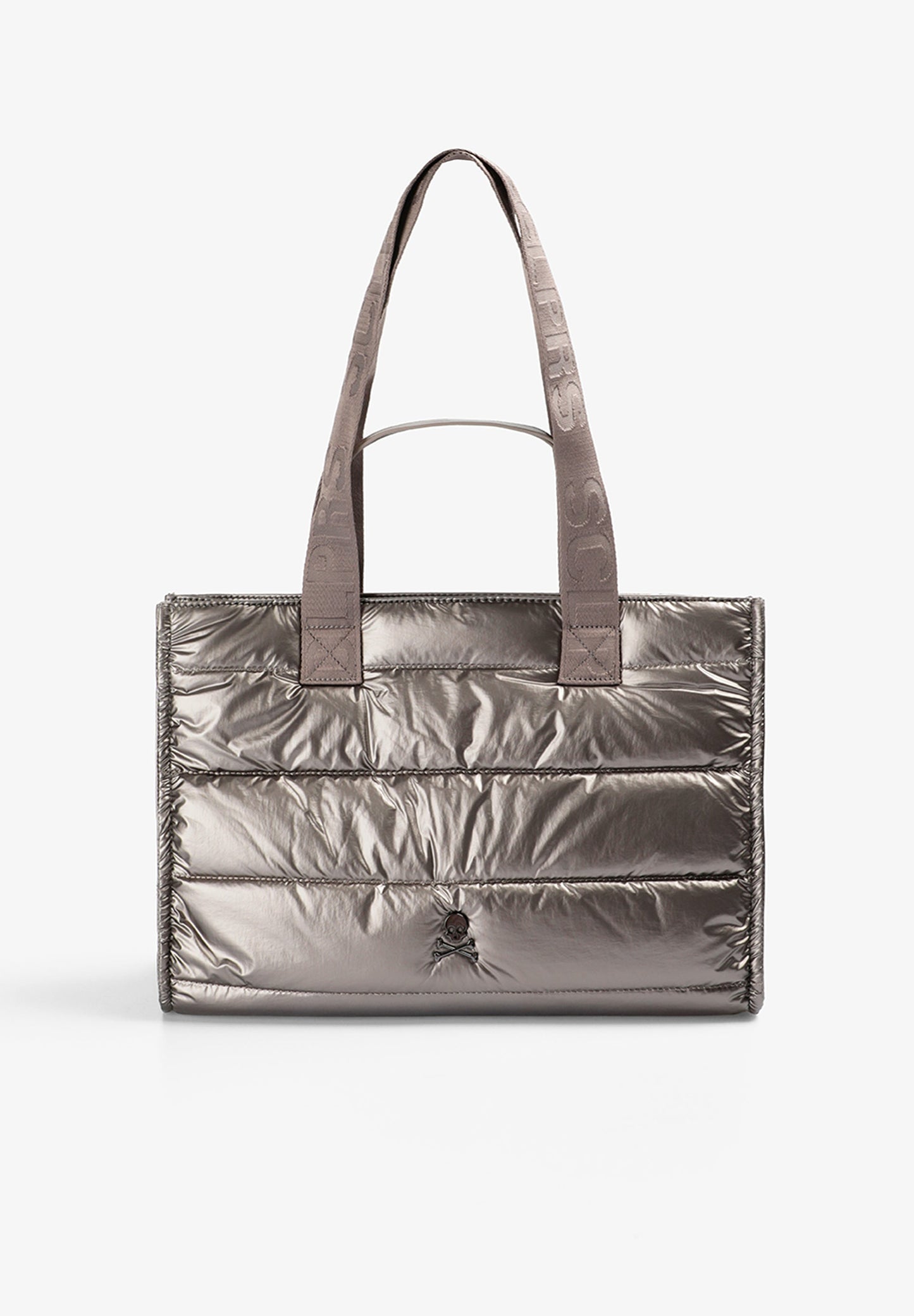 BOLSA TOTE ACOLCHOADA METALIZADA
