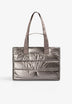 BOLSA TOTE ACOLCHOADA METALIZADA