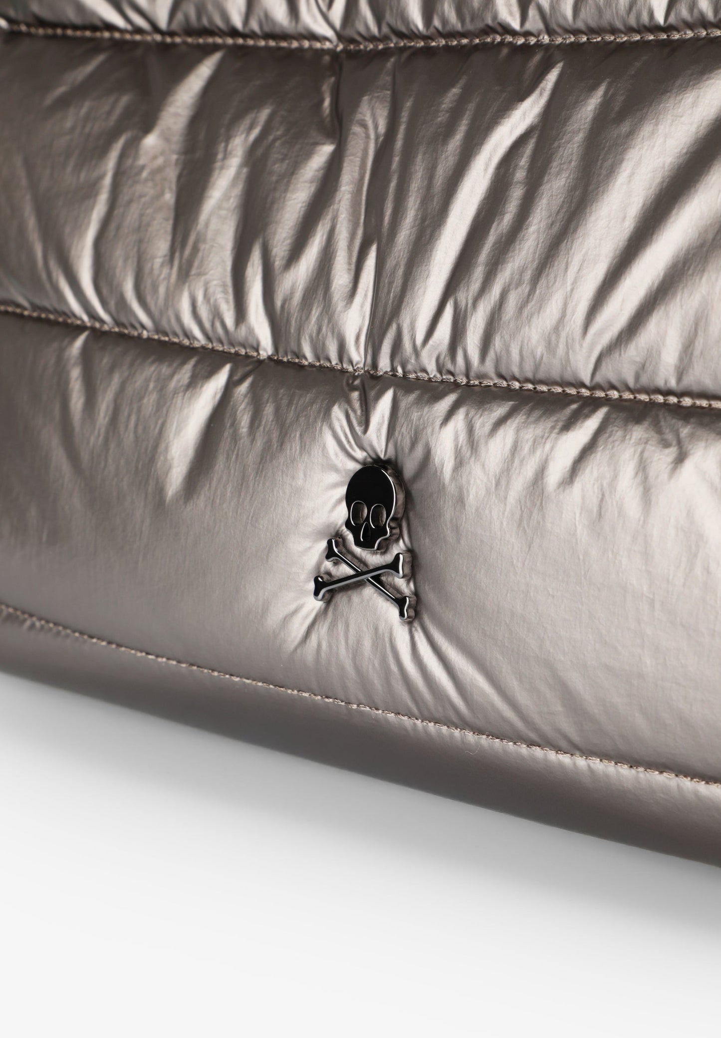 BOLSA TOTE ACOLCHOADA METALIZADA