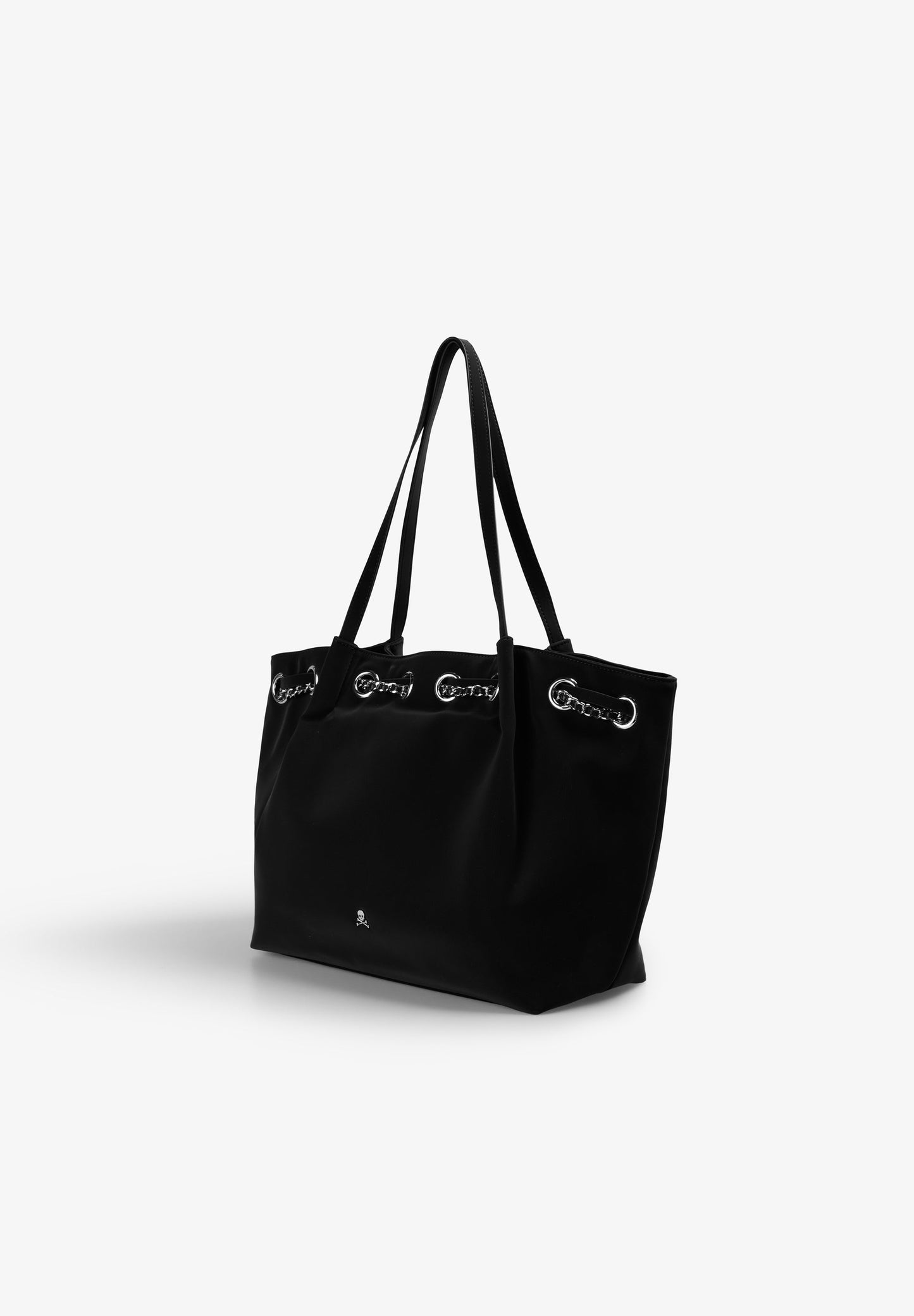 BOLSA SHOPPER COM ILHÓS COM CORRENTE