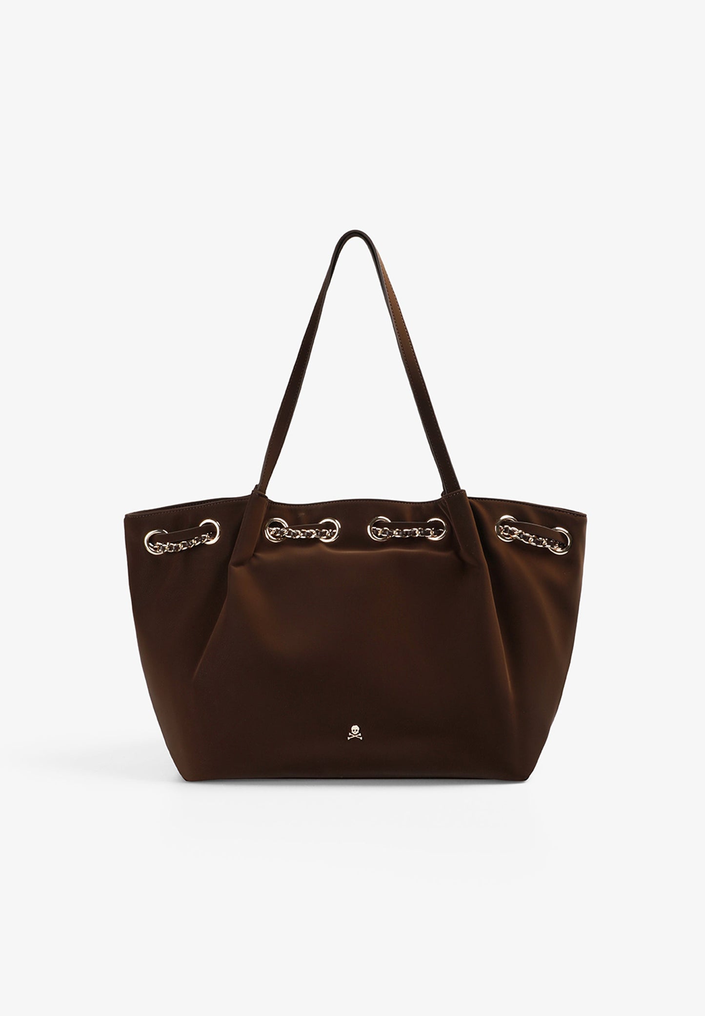 BOLSA SHOPPER COM ILHÓS COM CORRENTE