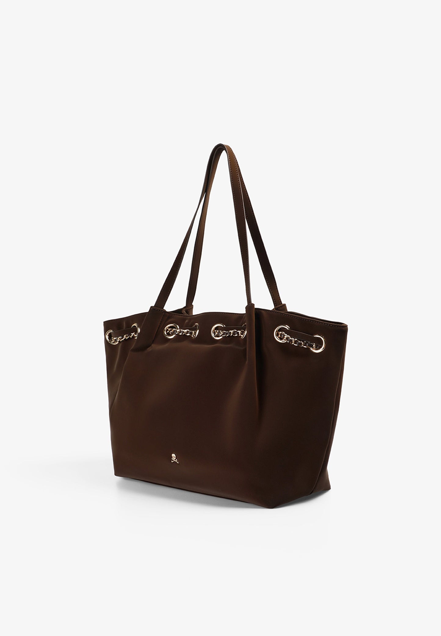 BOLSA SHOPPER COM ILHÓS COM CORRENTE
