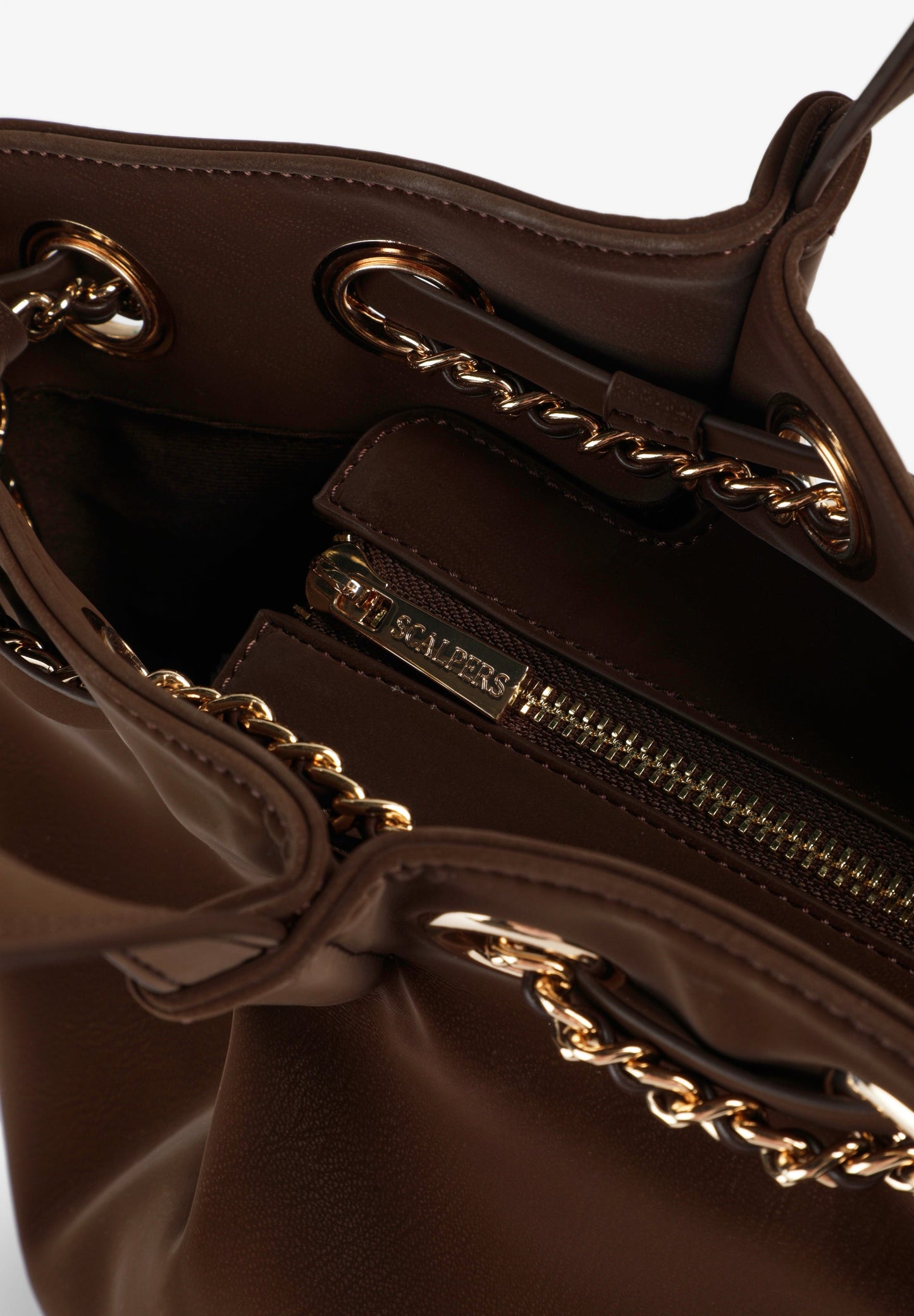 BOLSA SHOPPER COM ILHÓS COM CORRENTE