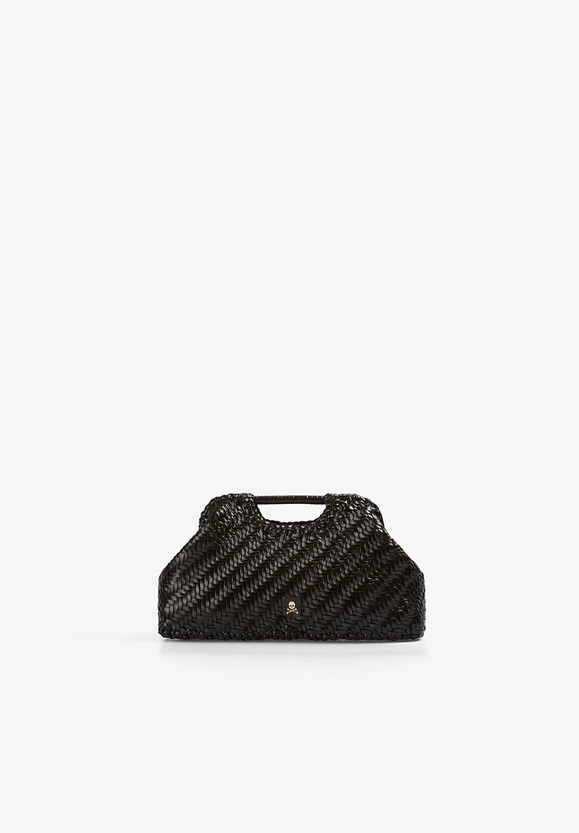 BOLSA DE PELE TRANÇADA