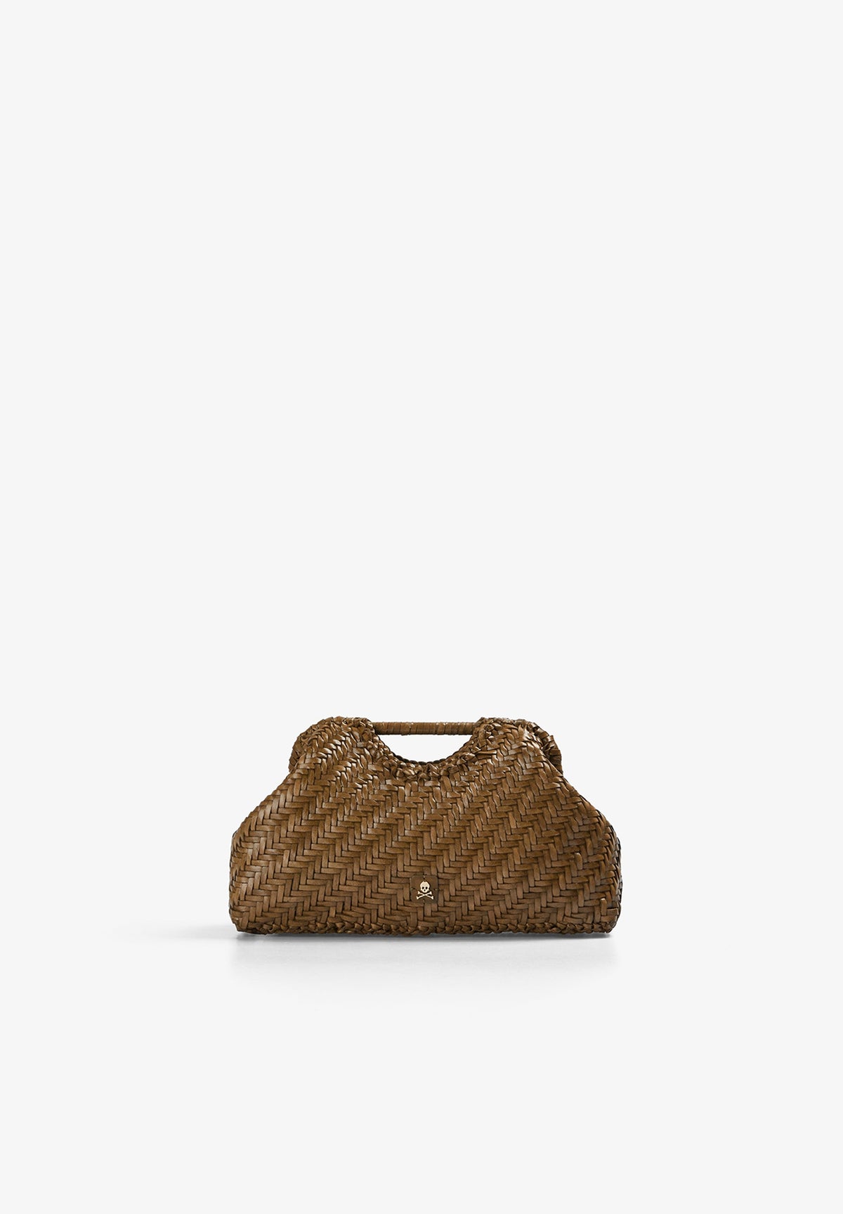 BOLSA DE PELE TRANÇADA