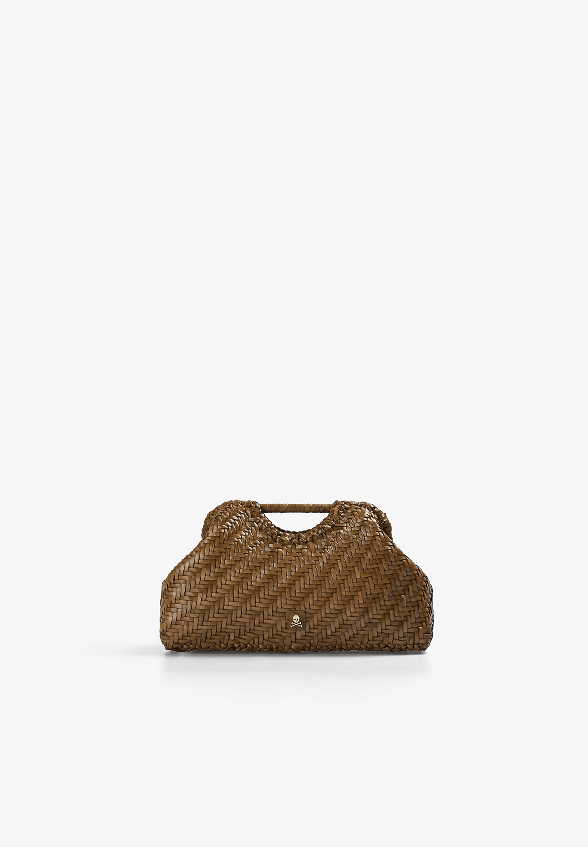 BOLSA DE PELE TRANÇADA