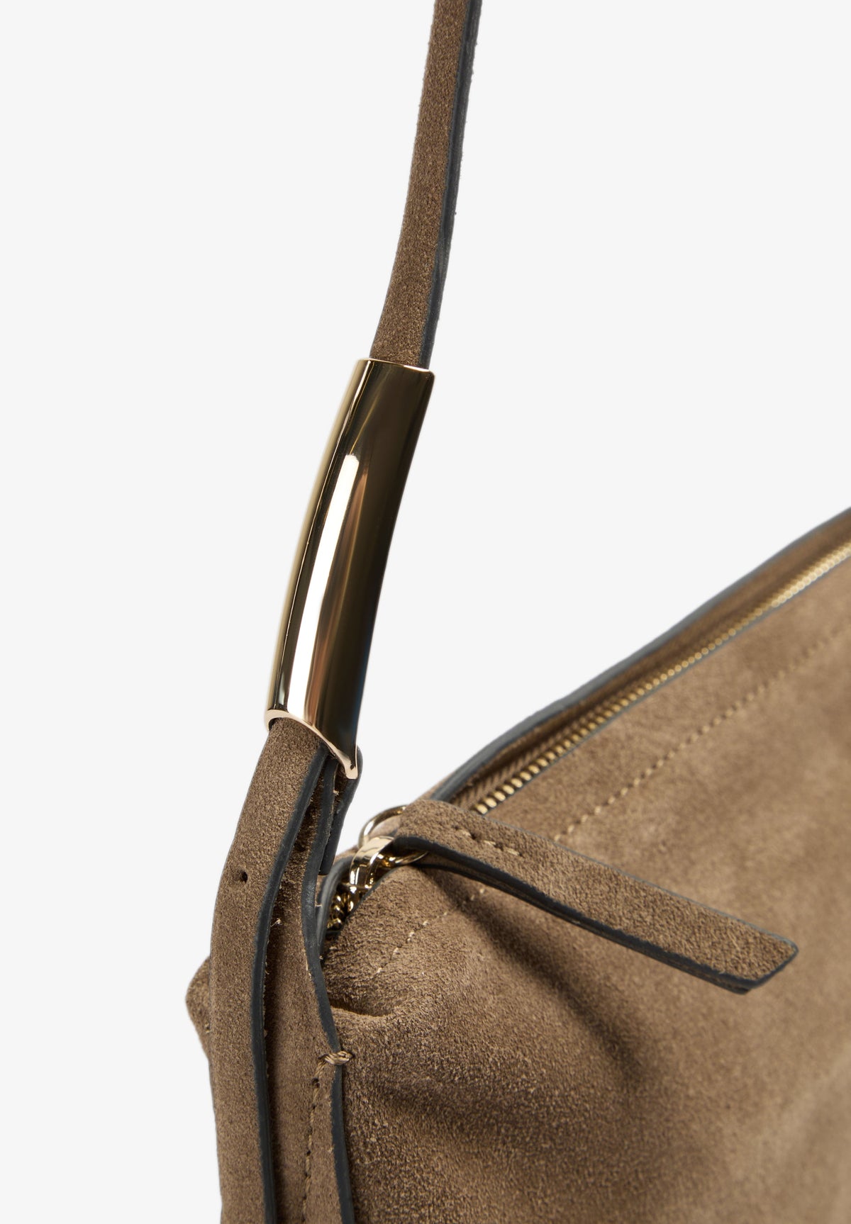 BOLSA DE OMBRO EM PELE