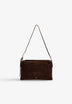 BOLSA DE OMBRO EM PELE