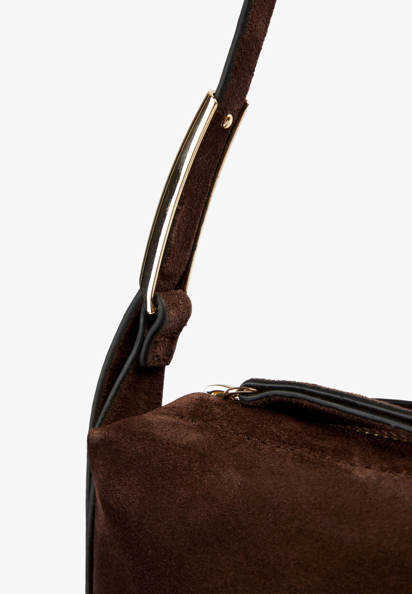 BOLSA DE OMBRO EM PELE