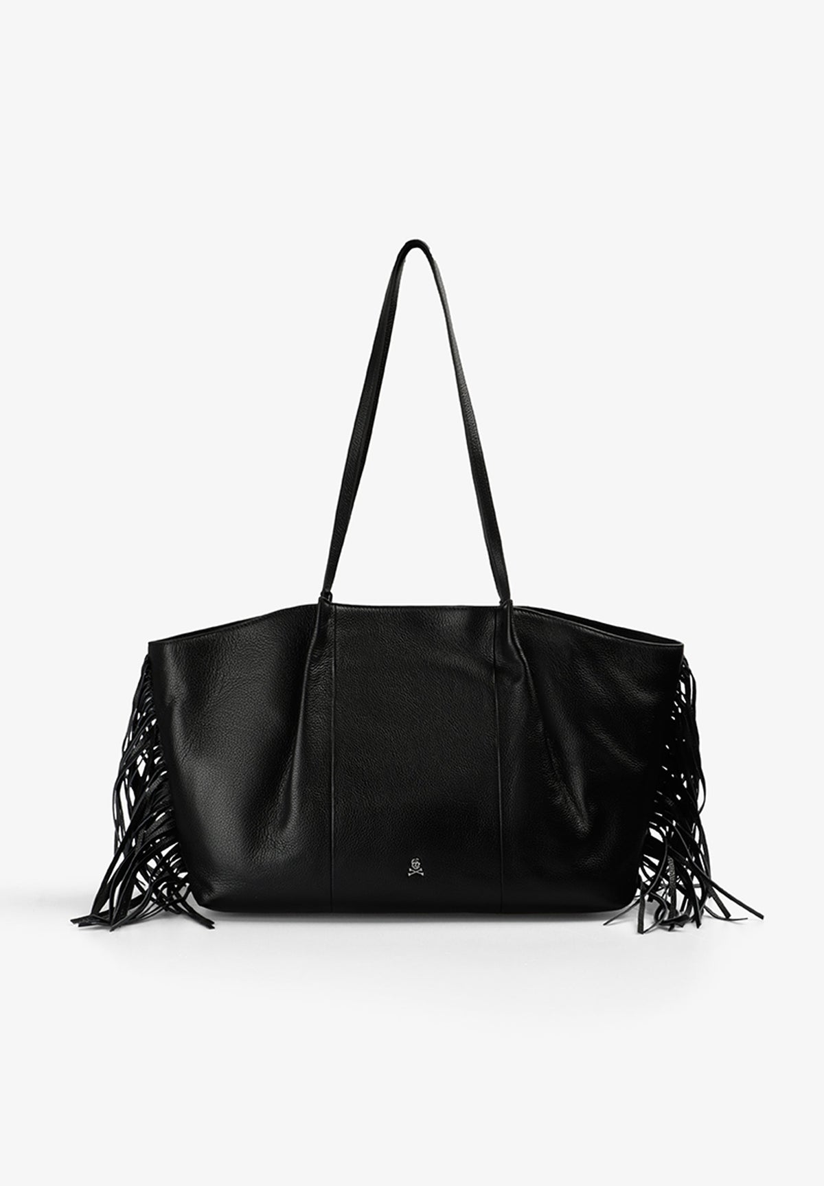 MALA SHOPPER EM PELE COM FRANJAS
