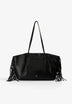 MALA SHOPPER EM PELE COM FRANJAS