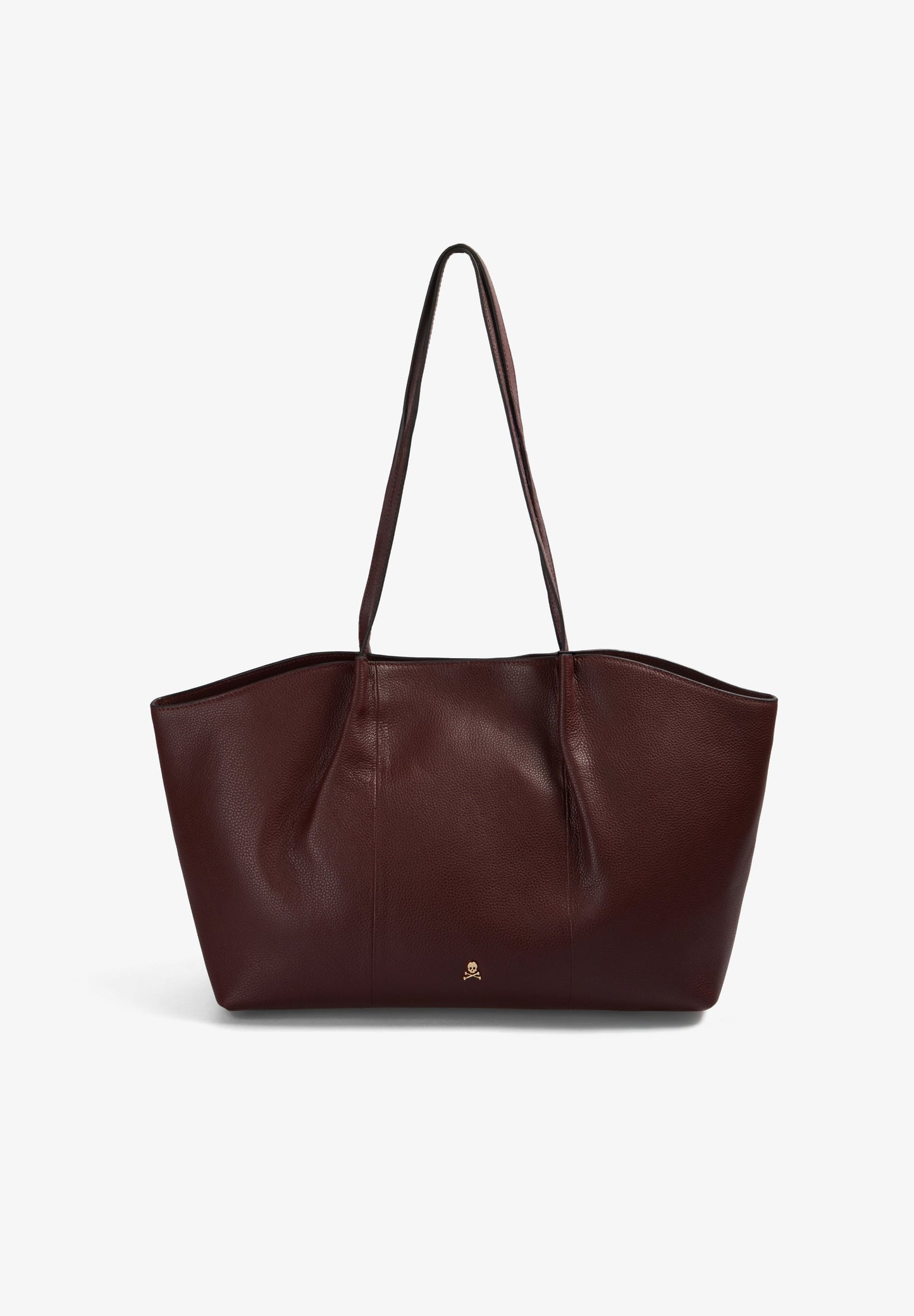 BOLSA SHOPPER EM PELE