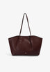 BOLSA SHOPPER EM PELE