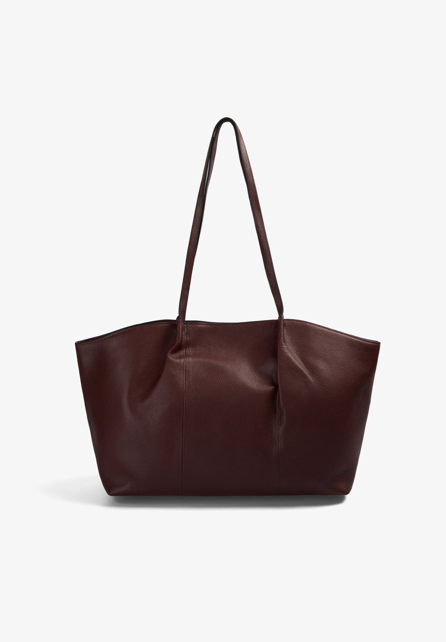 BOLSA SHOPPER EM PELE