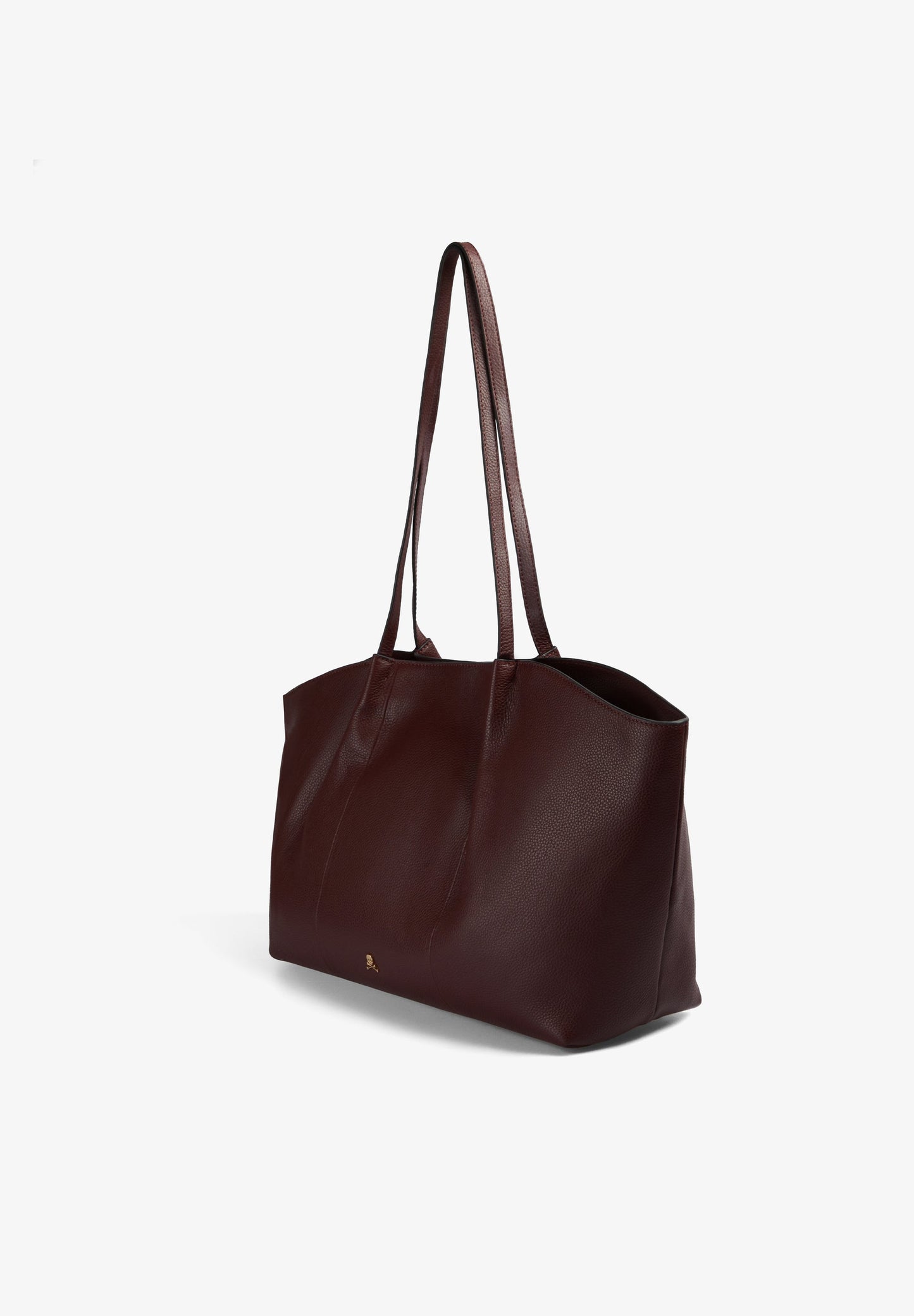 BOLSA SHOPPER EM PELE