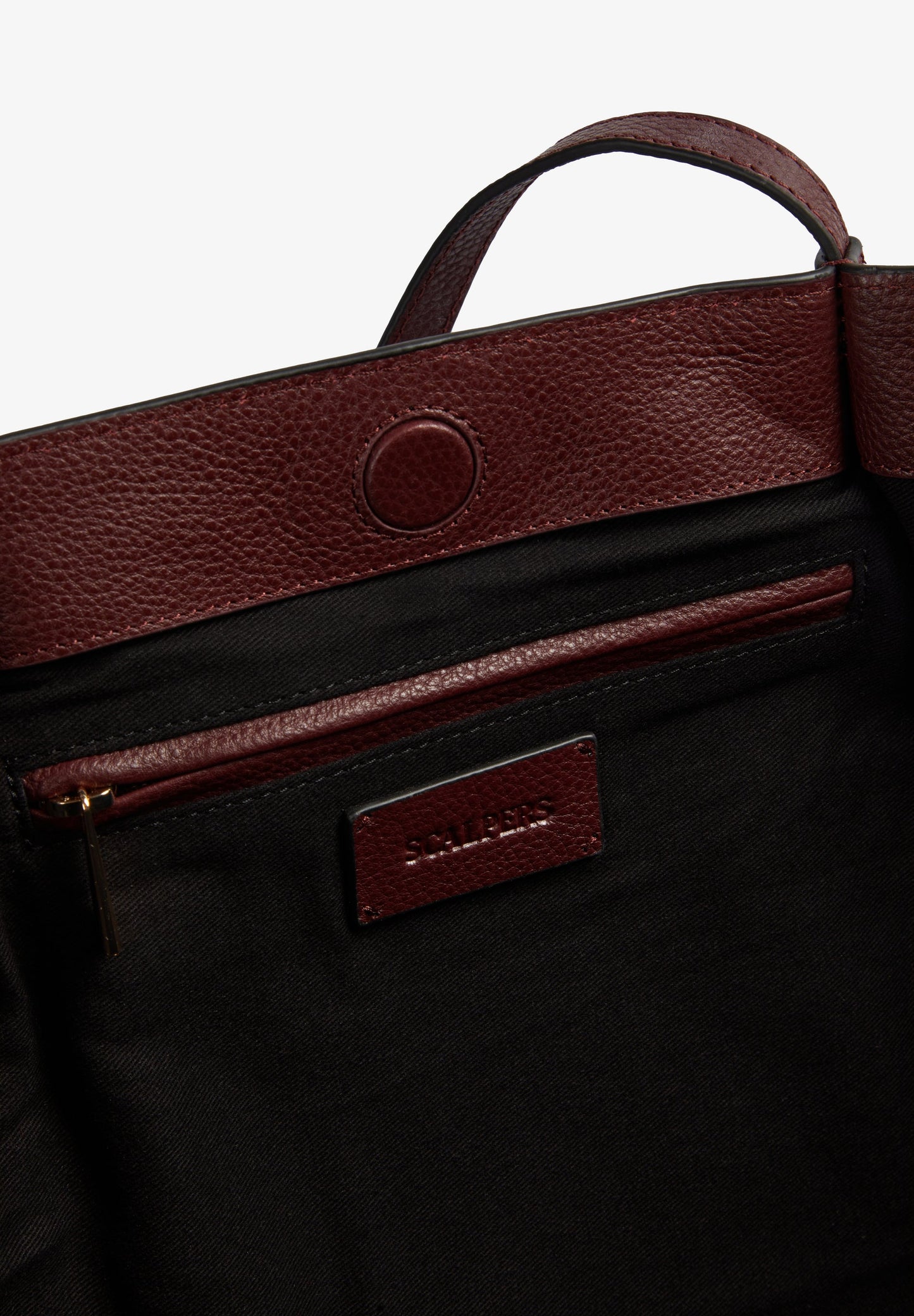 BOLSA SHOPPER EM PELE