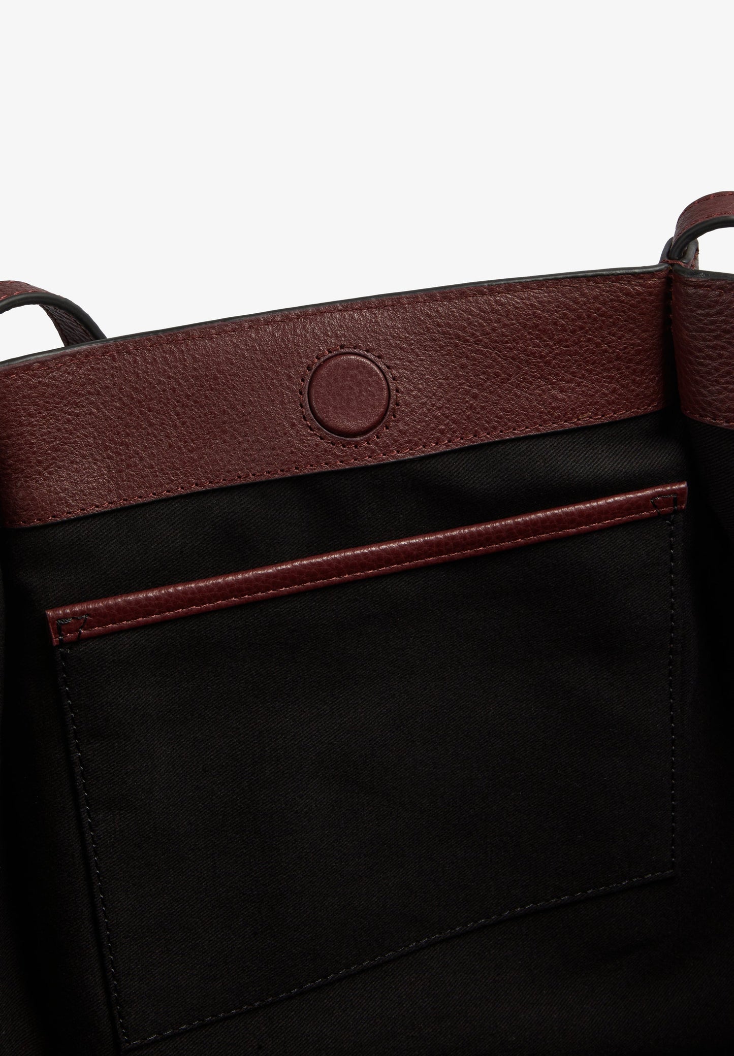 BOLSA SHOPPER EM PELE