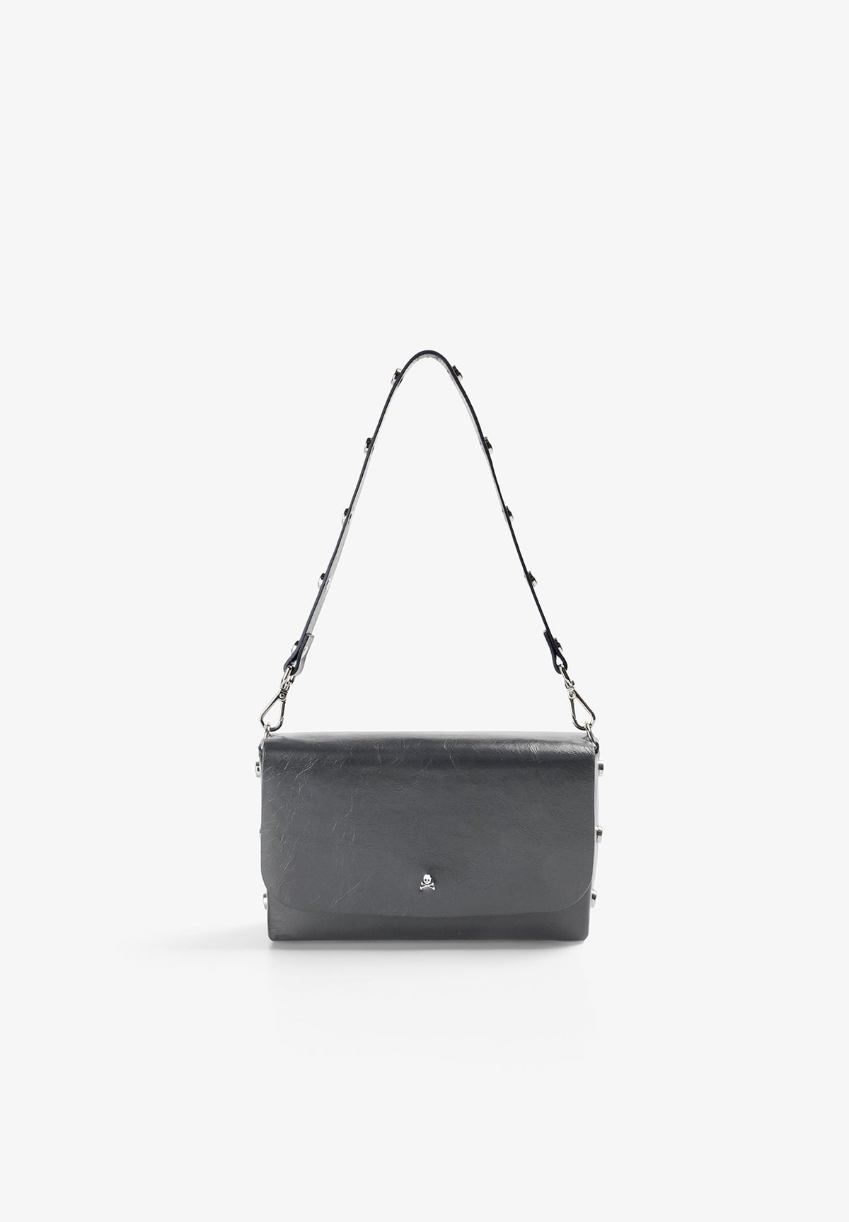 MINI MALA DE PELE COM ABAS