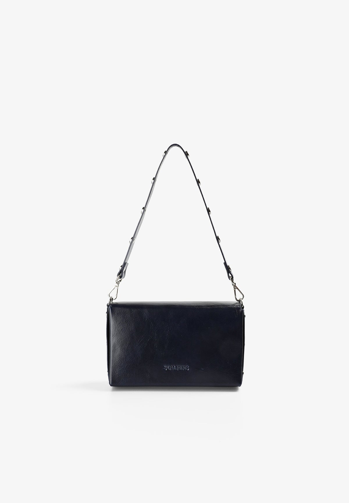 MINI BOLSA DE PELE COM ABAS
