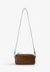 BOLSA BAGUETTE EM PELE