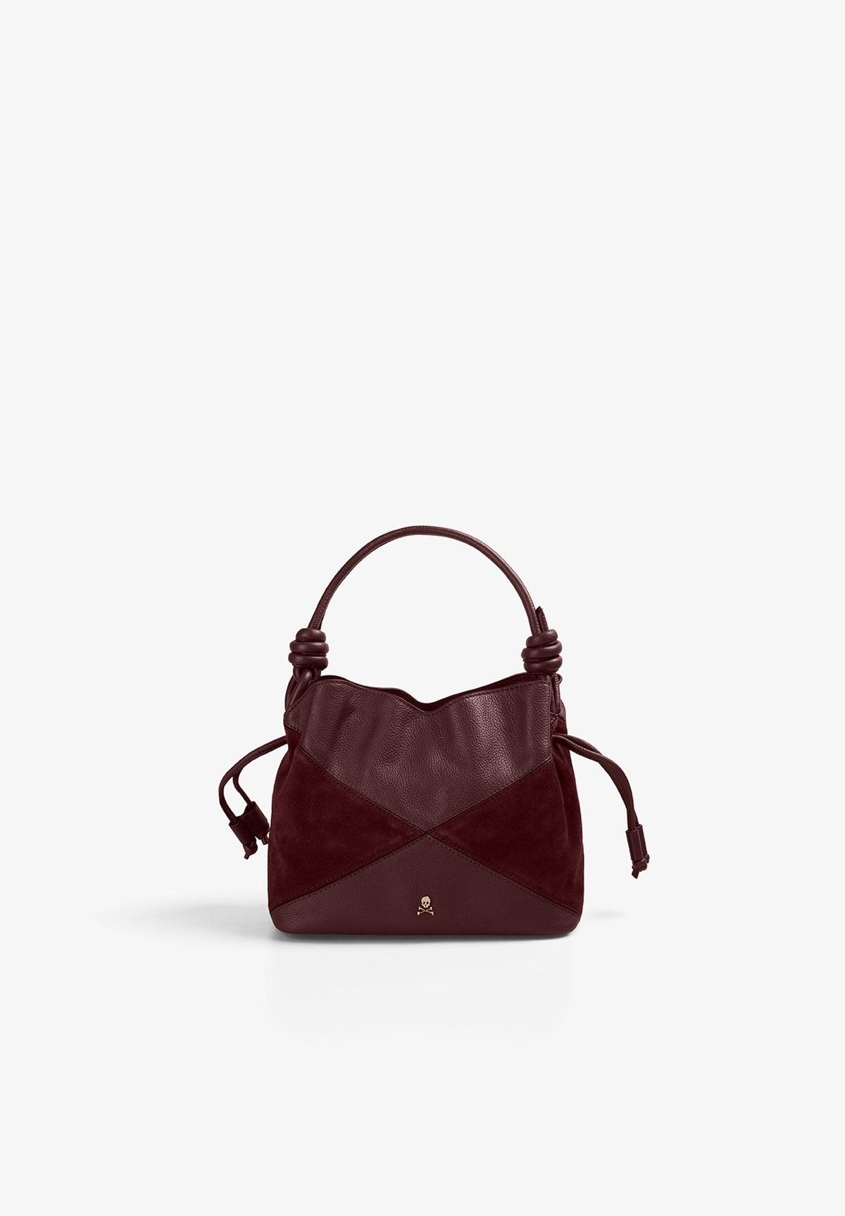 BOLSA DE PELE COMBINADA
