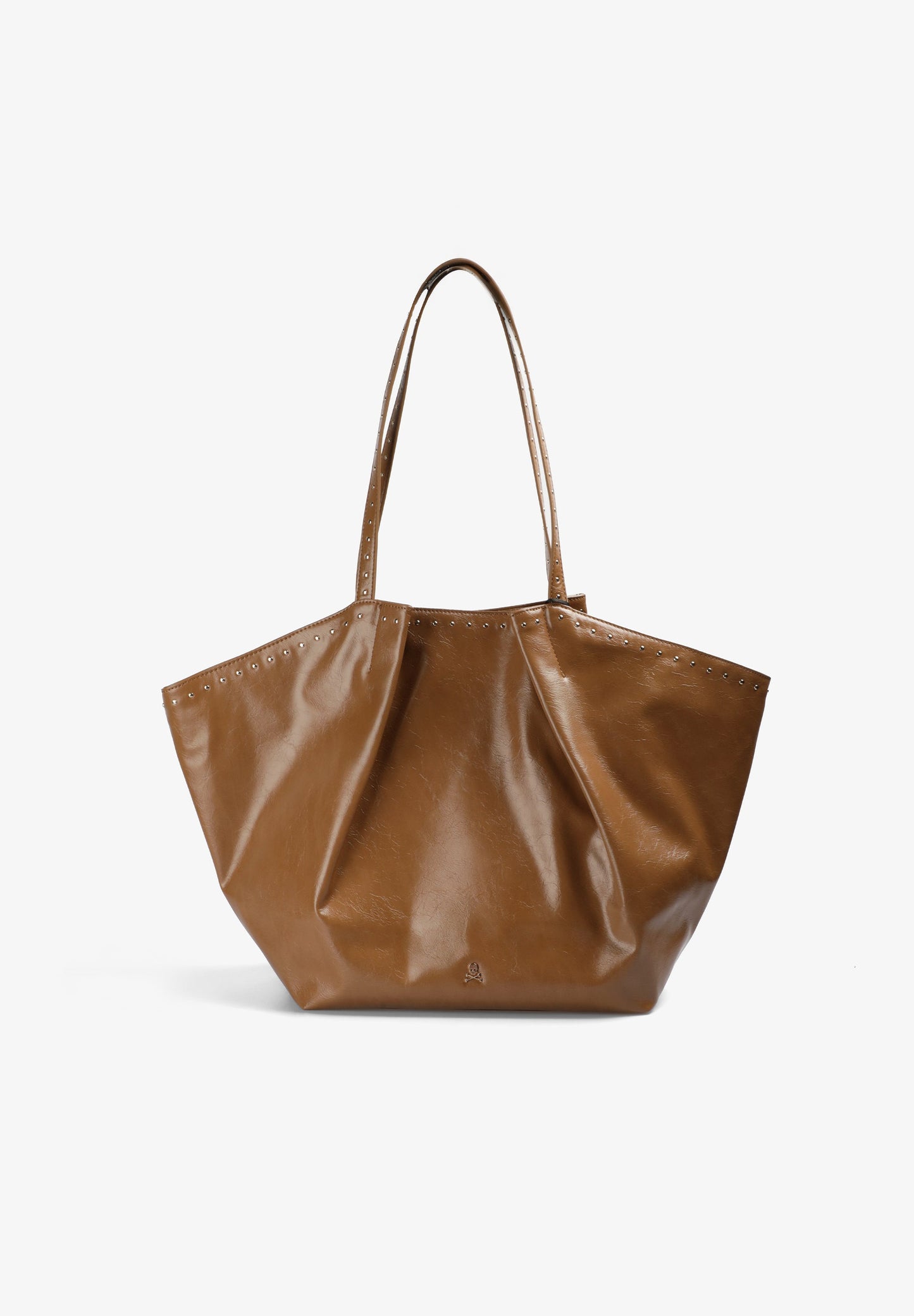 BOLSA SHOPPER ESTRUTURADA COM TACHAS
