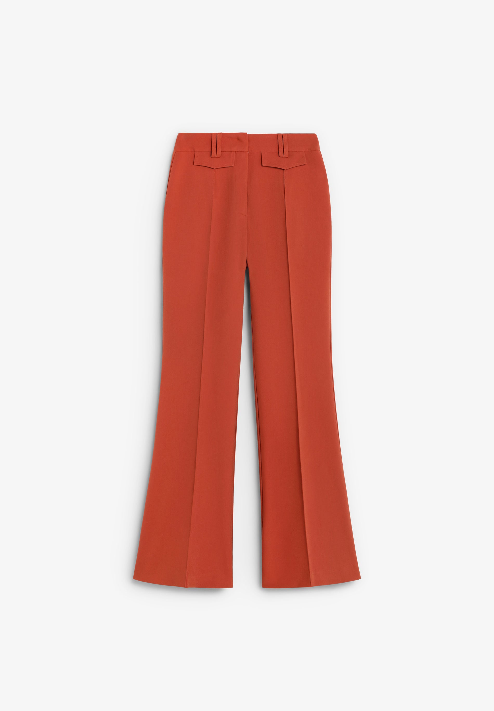 CALÇAS BOOTCUT COM PINÇAS