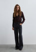 CALÇAS DENIM MID WAIST