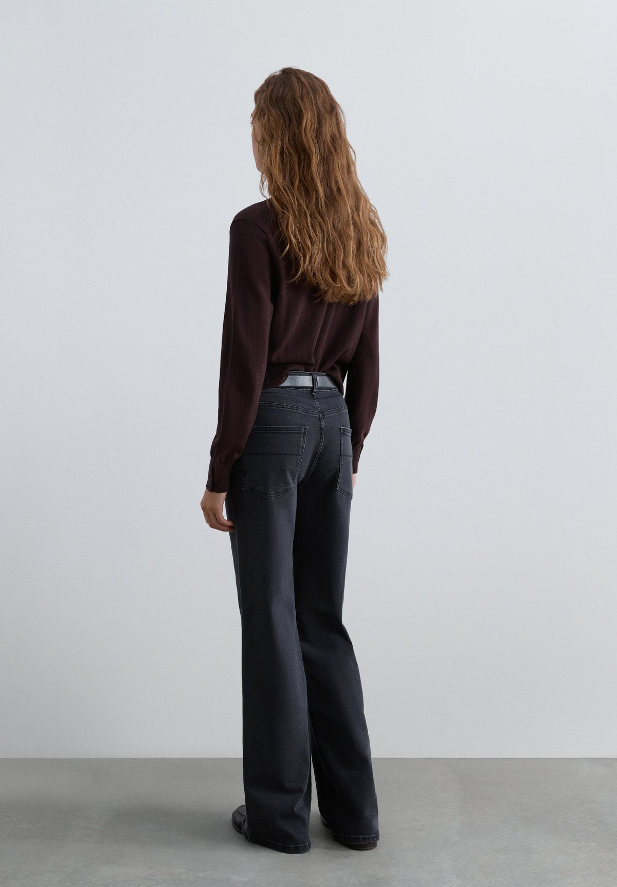 CALÇAS DENIM MID WAIST