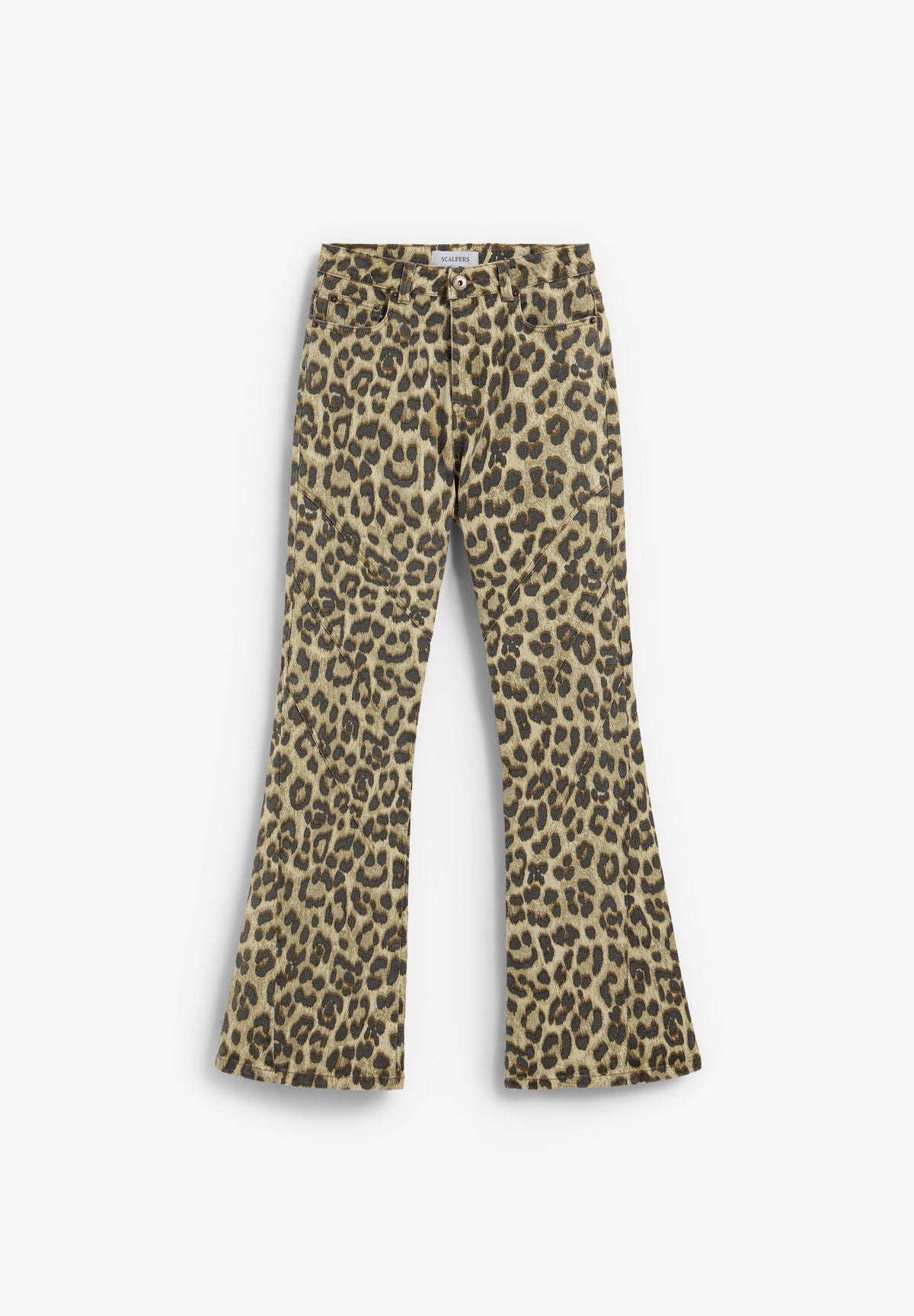 JEANS BOOTCUT COM ESTAMPADO ANIMAL